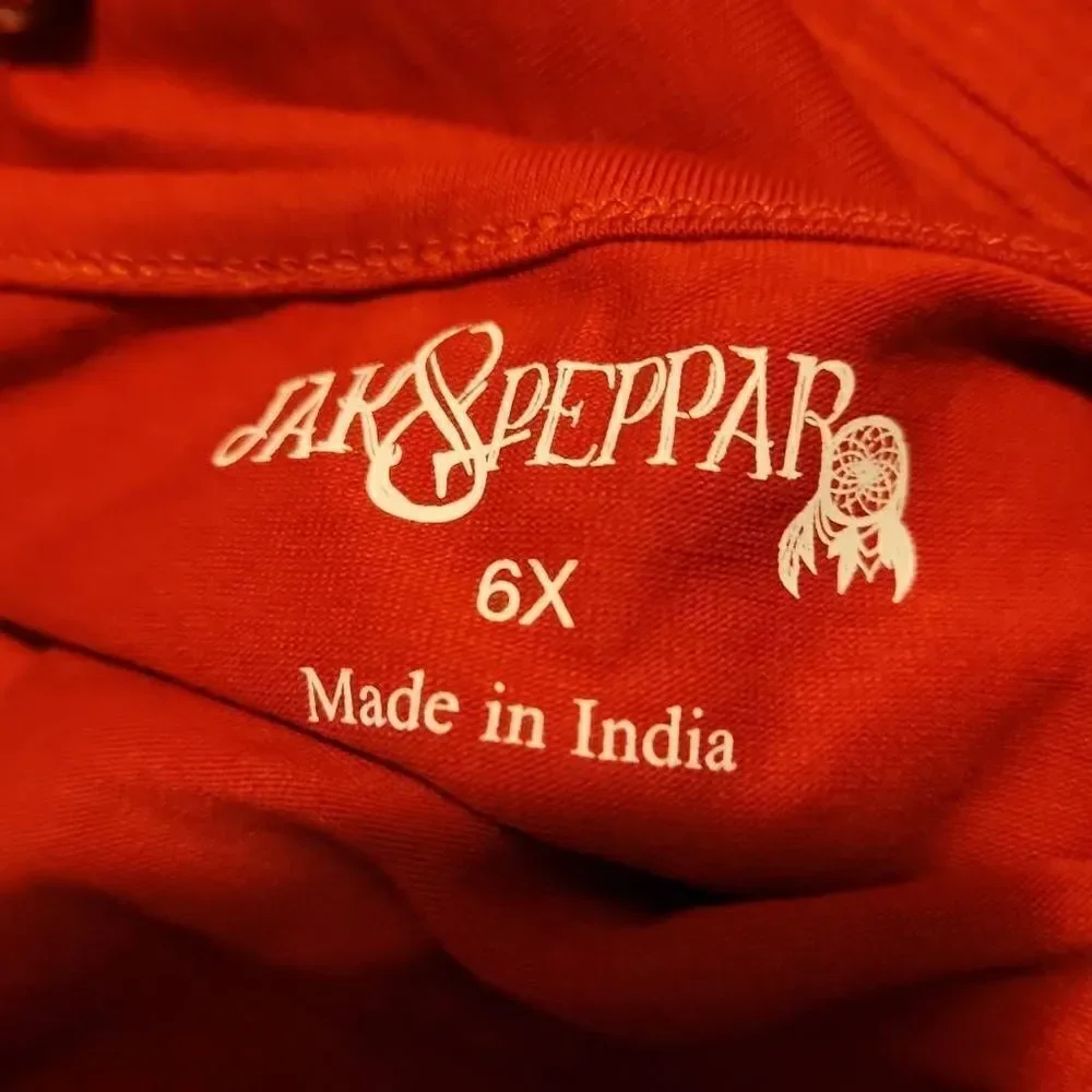 Jak & Peppar Girls Red Camisole Tank - Size 6X